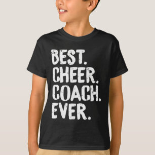 Camiseta Mejor Entrenador de Animadoras de Todos los Tiempo