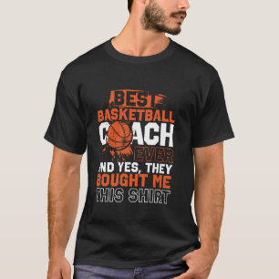 Camiseta Mejor entrenador de baloncesto en la historia
