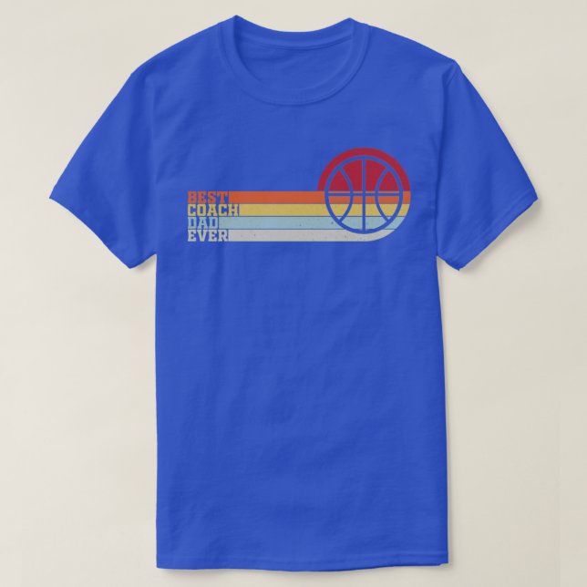 Camiseta Mejor entrenador de baloncesto que nunca (Diseño del anverso)