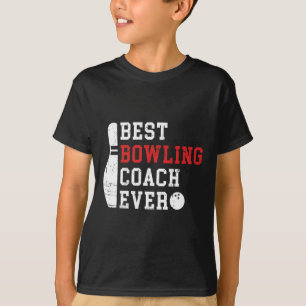 Camiseta Mejor Entrenador de Bowling, entrenador de Bowling