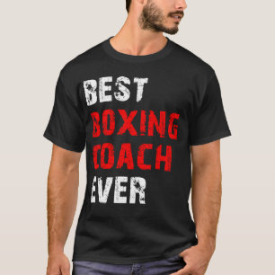 Camiseta mejor entrenador de boxeo de todos los tiempos