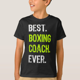 Camiseta Mejor Entrenador de Boxeo de Todos los Tiempos