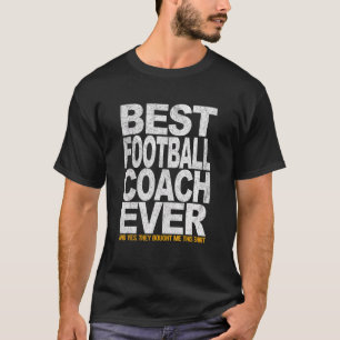 Camiseta Mejor entrenador de equipo de fútbol de todos los 