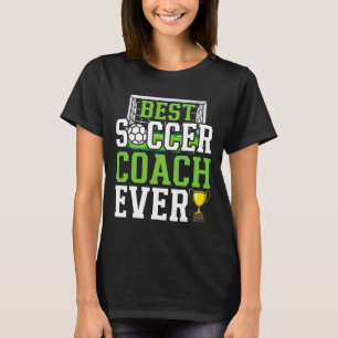 Camiseta Mejor Entrenador de Fútbol Divertido