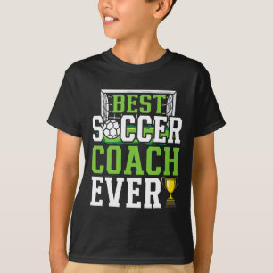 Camiseta Mejor Entrenador de Fútbol Divertido Jamás