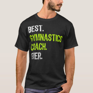 Camiseta Mejor Entrenador de Gimnasia Regalo divertido