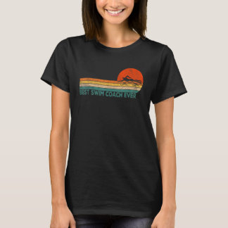 Camiseta Mejor Entrenador De Natación Cada Año Profesor De