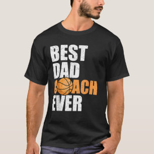 Camiseta Mejor entrenador de papá papá papá papá papá papá 