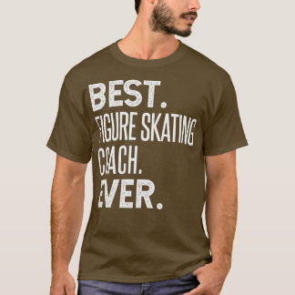 Camiseta Mejor entrenador de patinaje artístico de todos lo