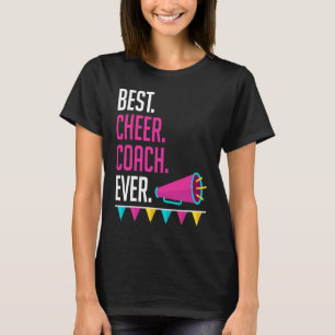 Camiseta Mejor Entrenador De Salud De Ever Cheerled Instruc