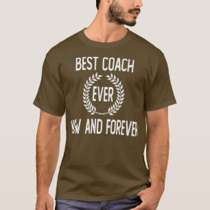 Camiseta Mejor entrenador de siempre y para siempre