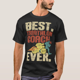 Camiseta Mejor entrenador de triatlón en la Marea deportiva