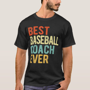 Camiseta Mejor entrenador del equipo de béisbol de todos lo