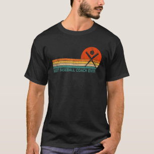 Camiseta Mejor entrenador del equipo de béisbol de todos lo