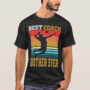 Camiseta Mejor entrenador HERMANO DE Voleibol Vintage