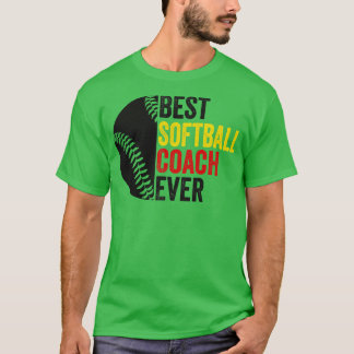 Camiseta Mejor entrenador SoftBall
