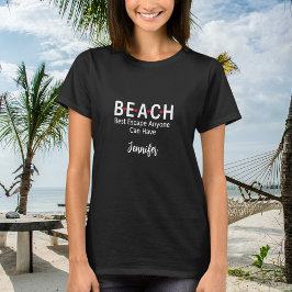 Camiseta Mejor Escapar De La Playa Cualquiera Puede Tener U