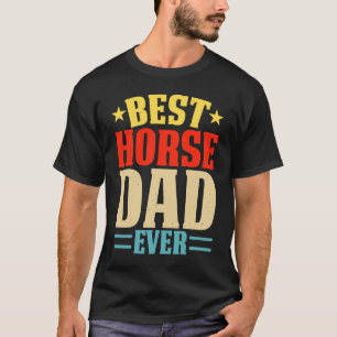 Camiseta Mejor Espectáculo de Papá Caballo Siempre Retro