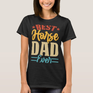 Camiseta Mejor Espectáculo de Papá Caballo Siempre Retro