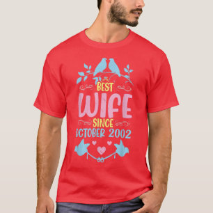Camiseta Mejor esposa desde la boda de octubre de 2009 Casa