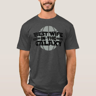 Camiseta Mejor esposa en el chica galay