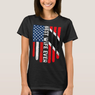 Camiseta Mejor Esposa Que Nunca Estados Unidos Trinidad Y T