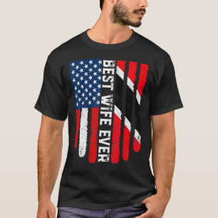 Camiseta Mejor Esposa Que Nunca Estados Unidos Trinidad Y T
