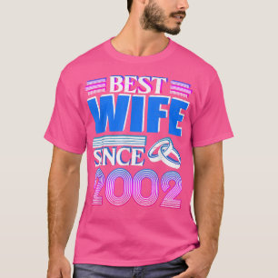 Camiseta Mejor Esposa Retro Desde 2002 El Viejo Boda