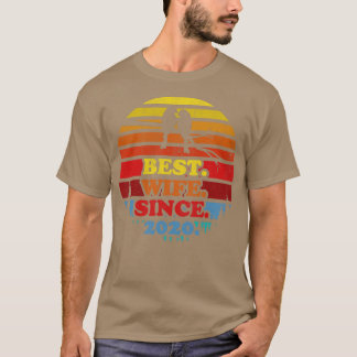 Camiseta Mejor Esposa Retro Desde Los Anivers Bodas Del Ata