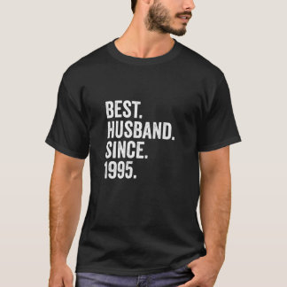 Camiseta Mejor Esposo De Los Hombres Desde 1995 | 26.ª Anni