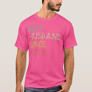 Camiseta Mejor Esposo De Los Hombres Desde 2019 Épico Segun