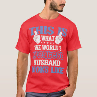 Camiseta Mejor Esposo del Mundo de Hombres T