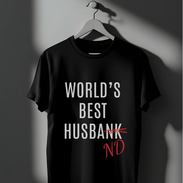 Camiseta Mejor Esposo del Mundo - Diseño divertido (Subido por el creador)