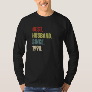 Camiseta Mejor Esposo desde 1990 32º Aniversario Boda R