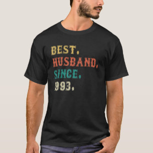 Camiseta Mejor Esposo desde 1993 29º Aniversario Boda 2