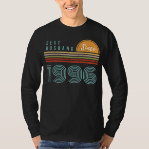 Camiseta Mejor Esposo desde 1996 Gracioso Tee - Perfecto re