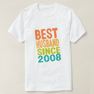 Camiseta Mejor Esposo Desde 2008