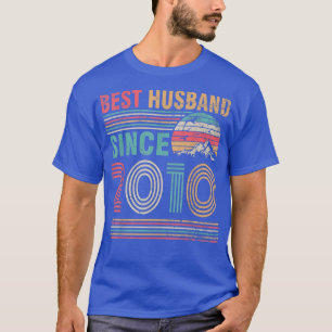 Camiseta Mejor Esposo Desde 2010 Feliz Esposa Novia Groom W