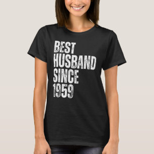 Camiseta Mejor Esposo Desde La Boda Vintage De 1959