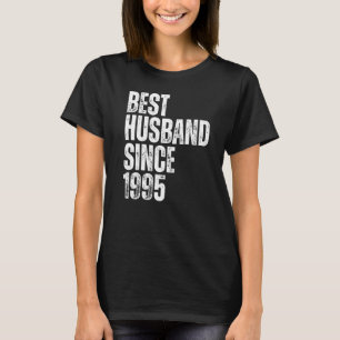Camiseta Mejor Esposo Desde La Boda Vintage De 1995