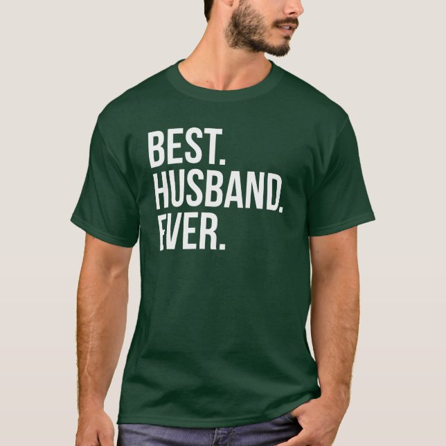 Camiseta Mejor Esposo Ever Green (Anverso)