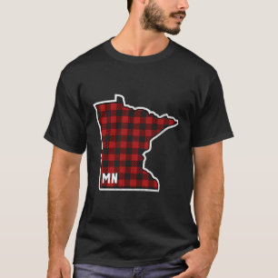 Camiseta Mejor Esquema De Estado De Minnesota De Buffalo De