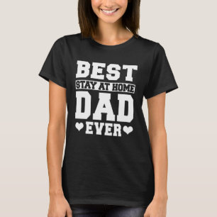 Camiseta Mejor Estancia En Casa Padre Nunca WFH Para Hombre