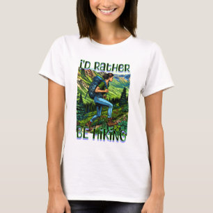 Camiseta Mejor Estaría Caminando    Chica en la A.T.