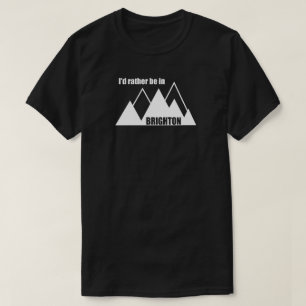 Camiseta Mejor Estaría En Brighton Utah Montaña