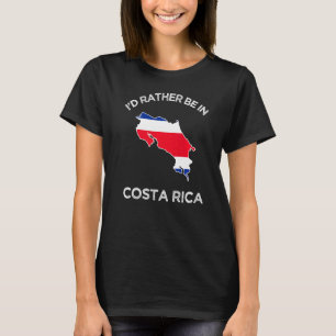 Camiseta Mejor Estaría En La Bandera De Costa Rica