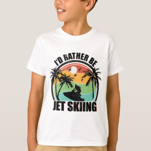 Camiseta Mejor estaría en moto de agua Deportes acuáticos d