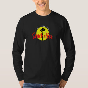 Camiseta Mejor Estaría en Seychelles - Vacaciones de Playa