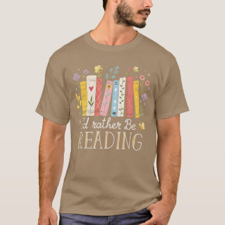 Camiseta Mejor estaría leyendo chica