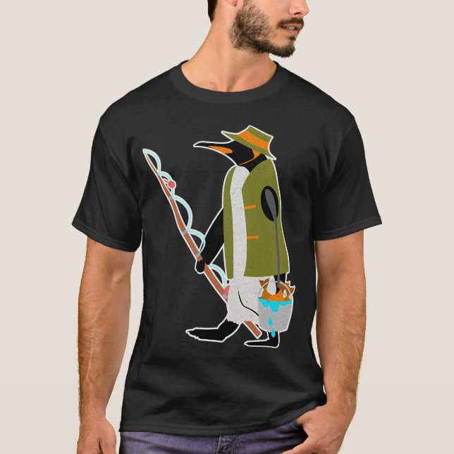 Camiseta Mejor estaría pescando (Anverso)